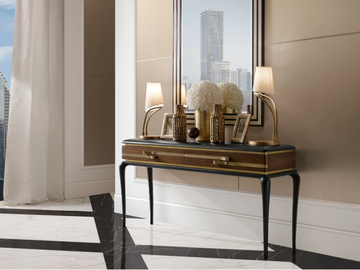 DILAN - Rectangular console table with drawers by A.R. Arredamenti - view 2